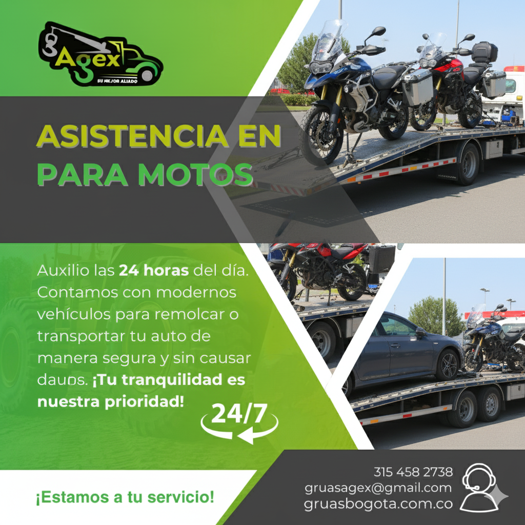 grúas Bogotá, grúas motos, grúas engativa, gruas motos